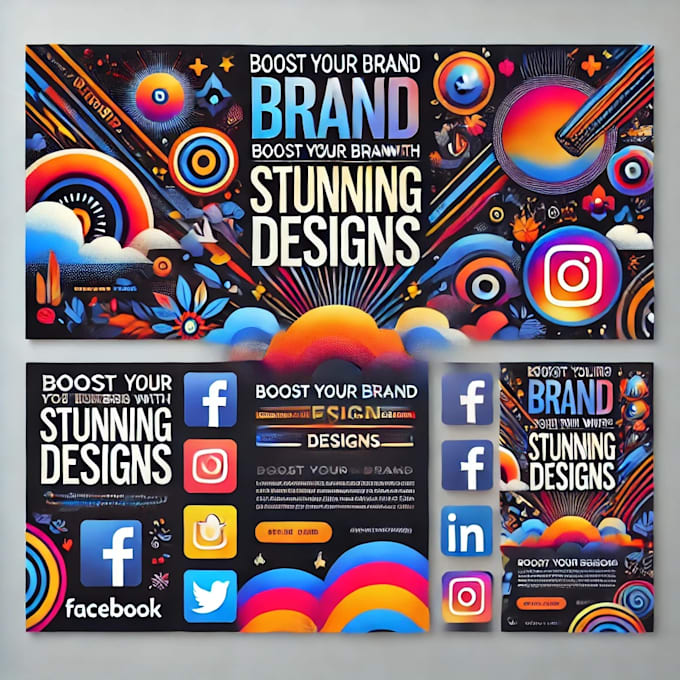 Custom social media posts banners to enhance your brand by Lisettetke ...