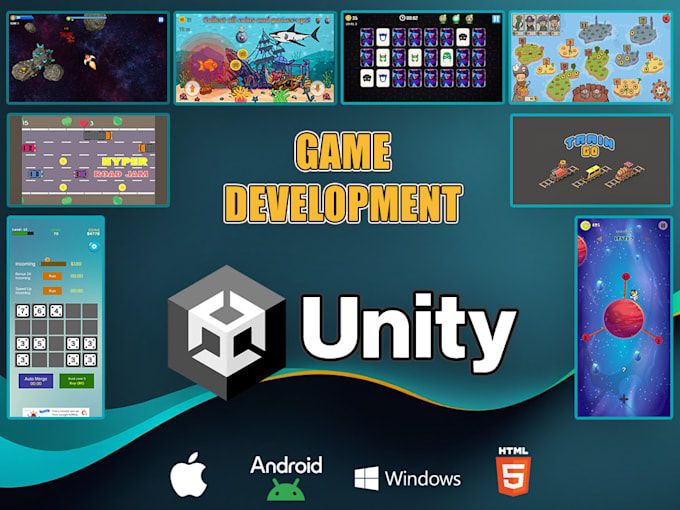 do unity game development, your professional unity developer