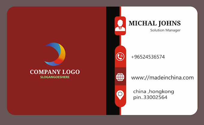 create a business card