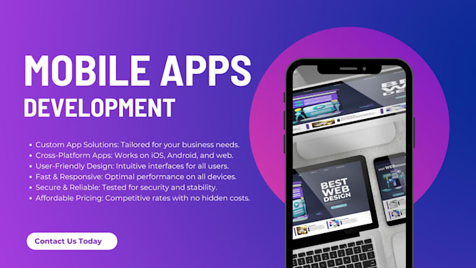 Develop cross platform mobile apps with flutter or react native by ...