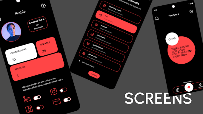 create a functional prototype of an app in figma