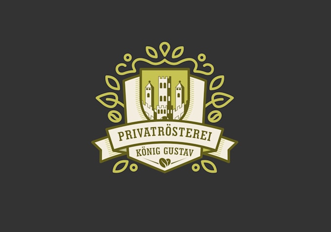 create a retro vintage custom coffee shop cafe logo design
