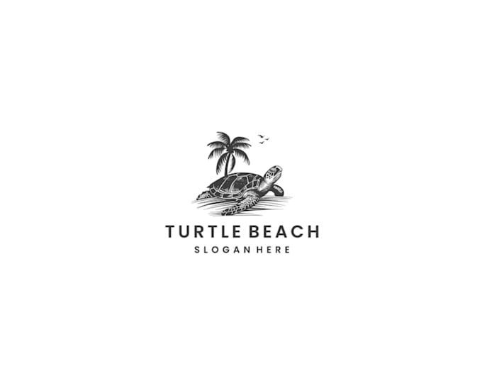 design custom turtle logo design to represent your eco friendly brand