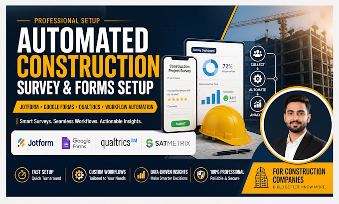 setup jotform google forms qualtrics online survey automation satmetrix workflow