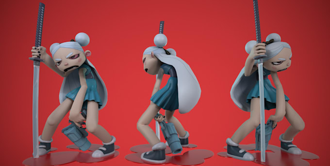 do 3d model game character 3d assets 3d game character design 3d game art props