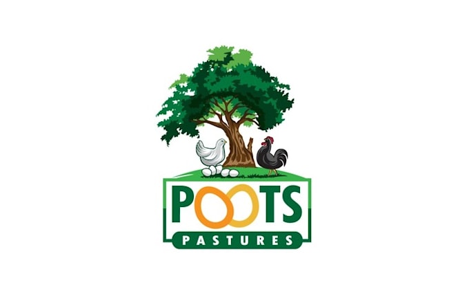 design high definition poultry and fruit farm logo