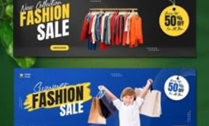 create etsy shopify website banners using canva