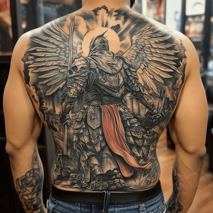 desing a unique realistic tattoo for you