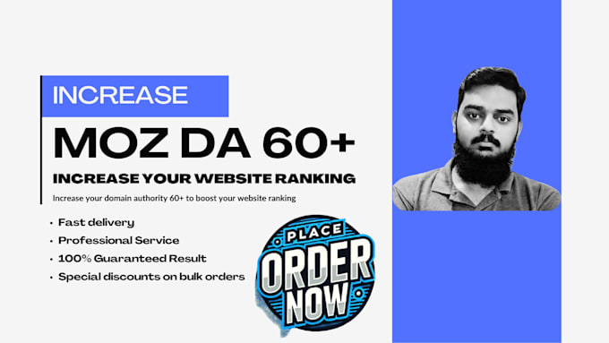 increase moz da domain authority 60 plus