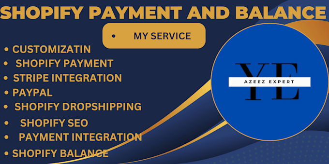 activate your shopify balance shopify payment on your dropshipping website