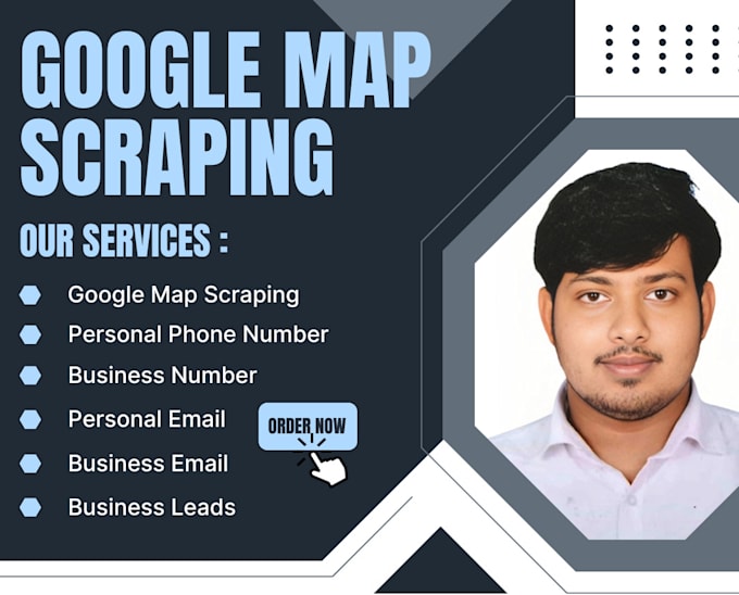 google map scraping and email finding