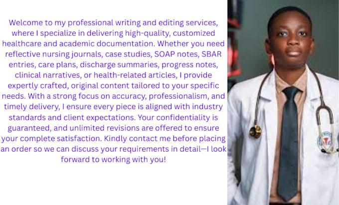 write soap notes, progress notes and case studies