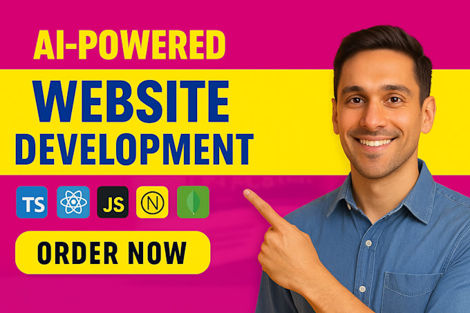 build, redesign custom business website, full stack website development mern