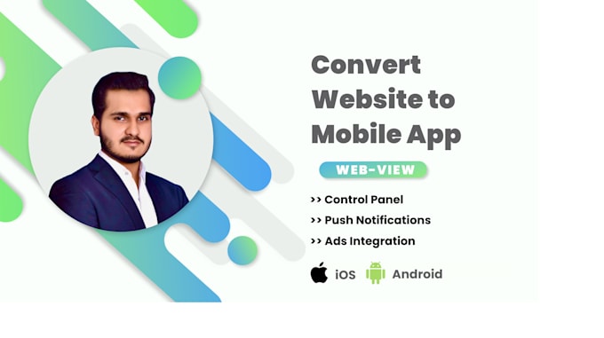 convert website to app, android app, ios app, mobile app development