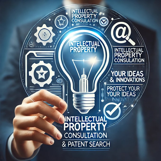provide legal consultation on IP rights and conduct a patent search