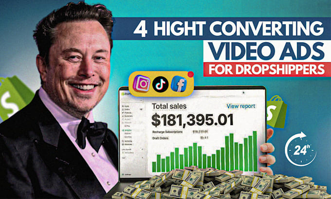 create high converting dropshipping video ads for tiktok and more