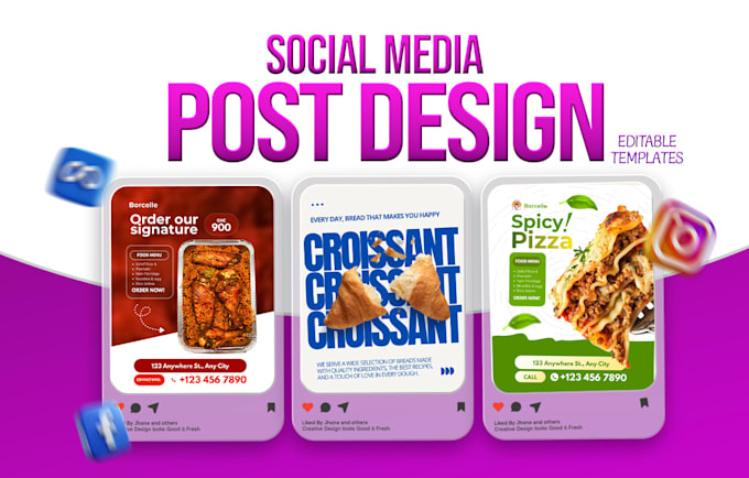 design canva social media templates canva posts social media post design