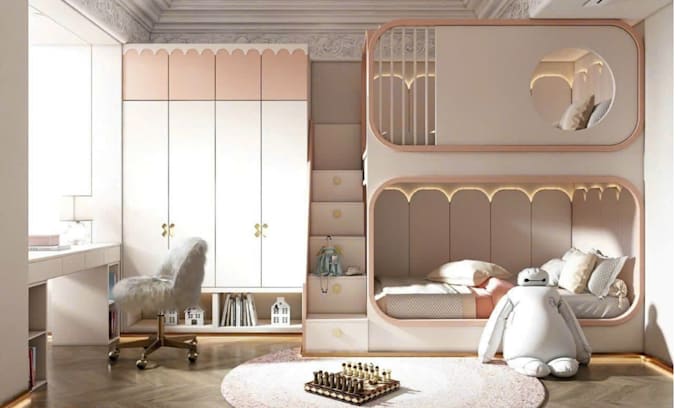 design a bedroom for your son or daughter