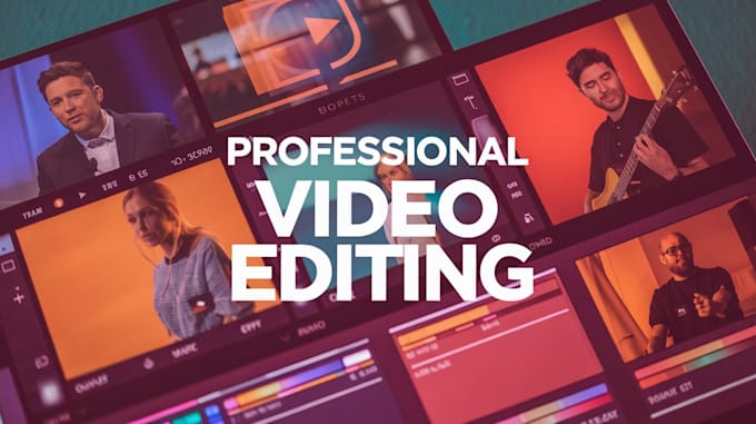 do professional video editing for youtube, and social media