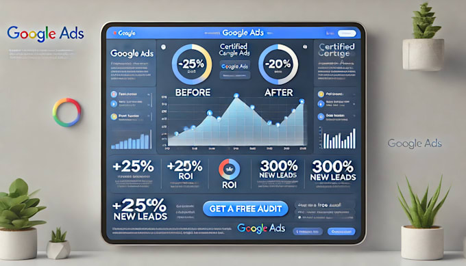 create a google ads campaign to generate b2b leads