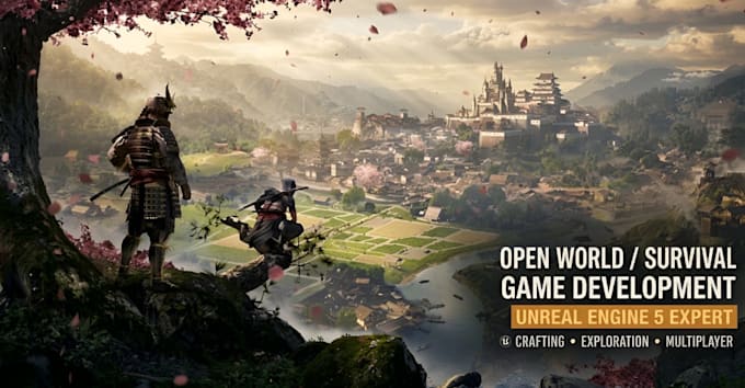 do survival and open world game development in unreal engine