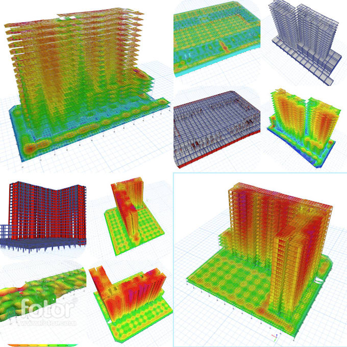 simulation of super structure