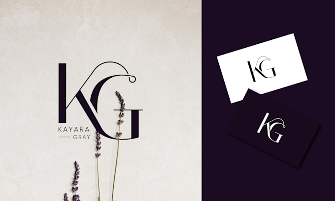 Do elegant modern minimalist custom initials monogram logo for your ...