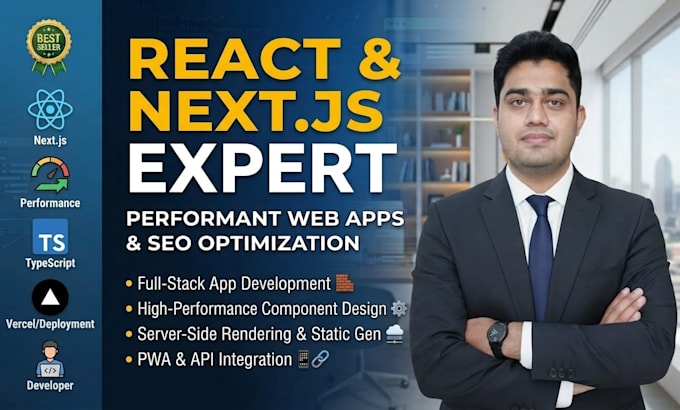 be your expert react developer to build modern web apps