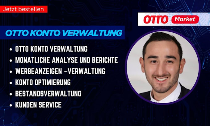 manage your otto account store with full service inkl ads listing analyze