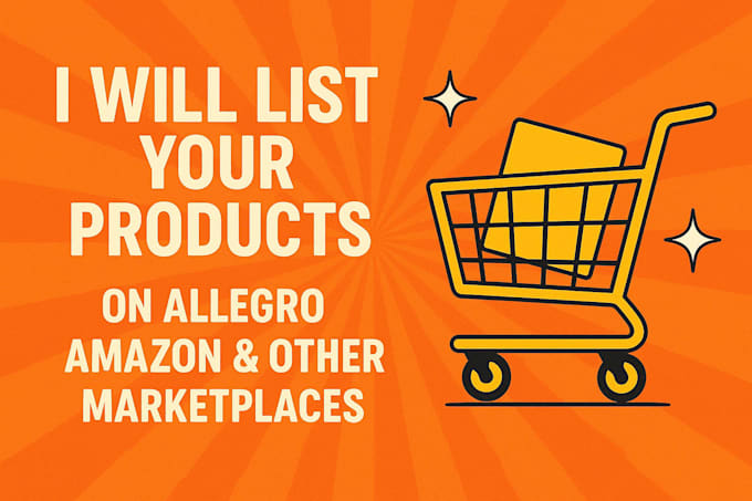 list and manage products on allegro, amazon, shopify