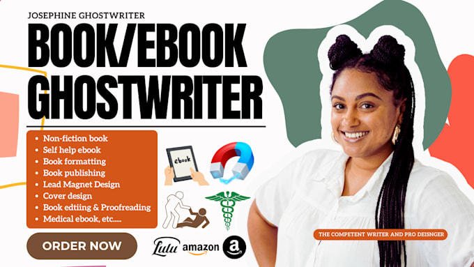 write nonfiction ebook, ebook ghostwriter, kdp ebook writer, self help, journal