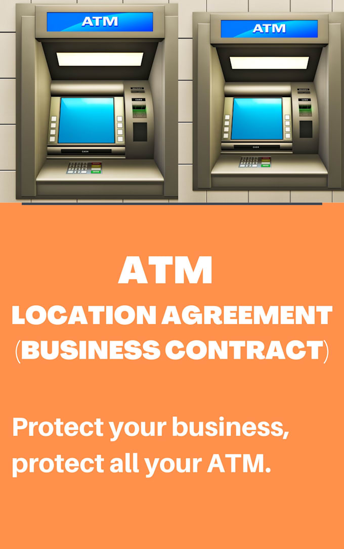 send you an atm location agreement template editable