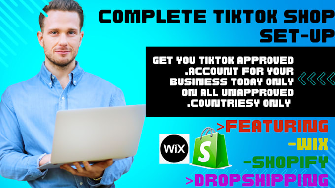 Picture of Help setup tiktok shop and optimization service build trust to drive ...