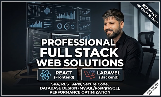 build a full stack website with frontend and backend