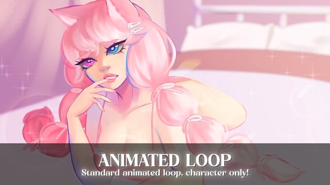 animate your 2d fanart, vtuber, image, live wallpaper