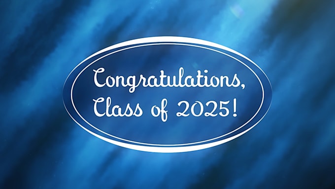 create a beautiful graduation slideshow for your class