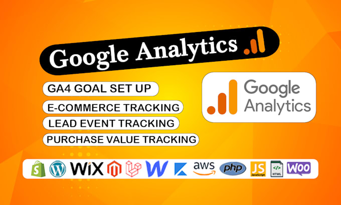 fix or set up google analytics 4, ga4 ecommerce tracking within 6hrs