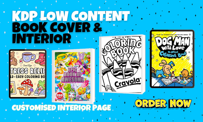 design KDP low content book covers interior riddle book worksheet