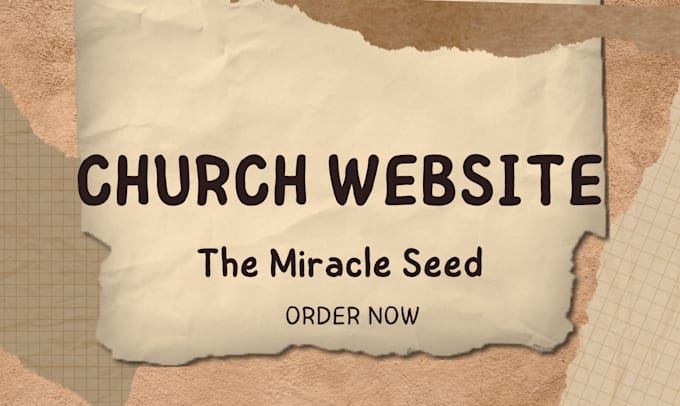 design church and evangelism website with live streaming