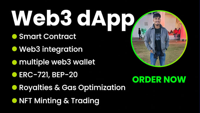 make nfts with a smart contract and web3 integration