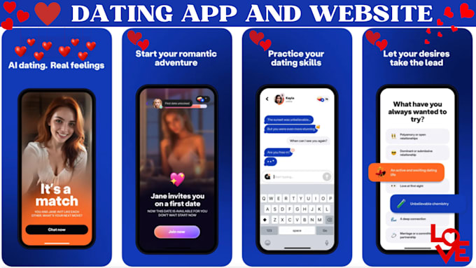 develop ai girlfriend, ai video generator, ai nsfw web and app, ai dating app