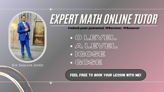 teach maths professionally from school to university level