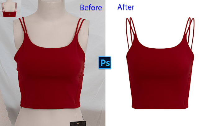 do ghost mannequin, dummy removal, and neck joint editing professionally