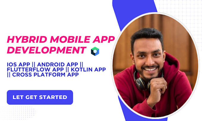 build hybrid app flutterflow app swift app kotlin firebase app for android app