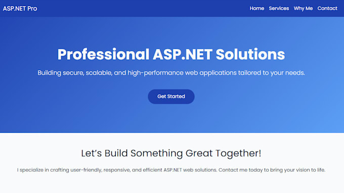 develop a professional asp dot net web application with sql and firebase