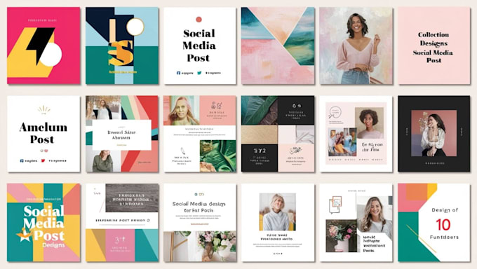 design social media posts