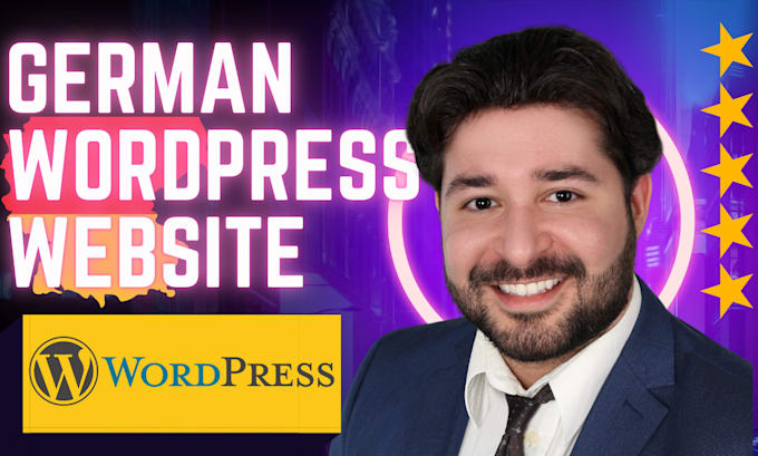 develop a custom german wordpress website for your business