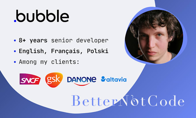 perform a detailed UI UX analysis of your bubble application
