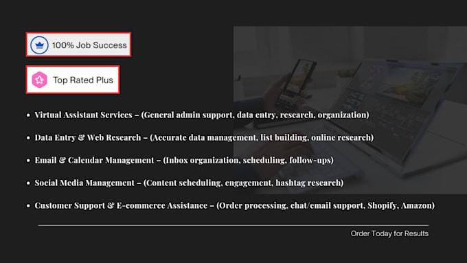handle product listing, order management,  customer sup for your online store