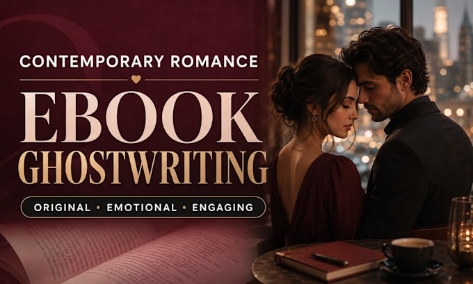 ghostwrite a captivating contemporary romance ebook or novel